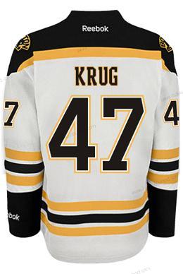 Muž Boston Bruins #47 Torey Krug Bílý Dres