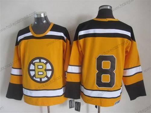 Muž Boston Bruins #8 Cam Neely 1959-60 Žlutá CCM Vintage Dres