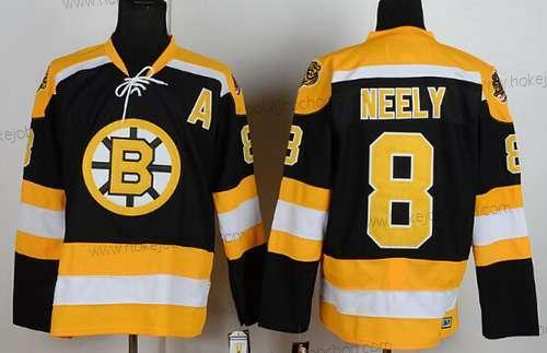 Muž Boston Bruins #8 Cam Neely 1967-68 Černá CCM Vintage Dres