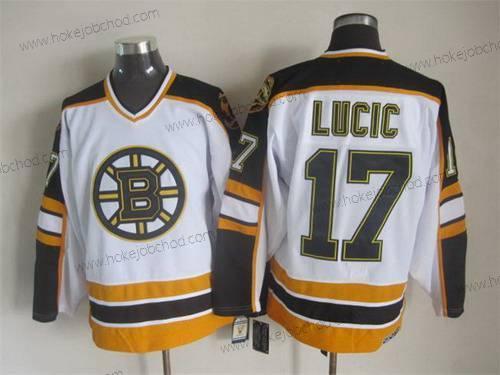 Muž Boston Bruins #8 Cam Neely 1996-97 Bílý CCM Vintage Dres