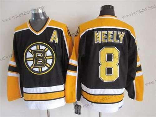 Muž Boston Bruins #8 Cam Neely 1996-97 Černá CCM Vintage Dres