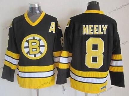 Muž Boston Bruins #8 Cam Neely Černá Retro CCM Dres