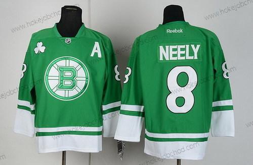 Muž Boston Bruins #8 Cam Neely St. Patrick’S Day Zelená Dres