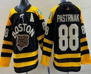 Muž Boston Bruins #88 David Pastrnak Černá 2023 Zimní Klasický Autentické Dres