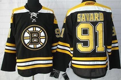 Muž Boston Bruins #91 Marc Savard Černá Dres