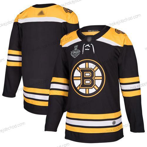 Muž Boston Bruins Prázdný Černá Domácí Autentické 2019 Stanley Cup Final Bound Sešitý Hokejový Dres