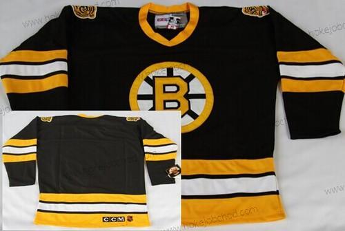 Muž Boston Bruins Prázdný Černá Retro CCM Dres