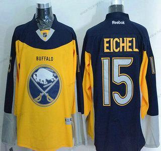 Muž Buffalo Sabres #15 Jack Eichel Reebok Zlato Náhradní Premier Dres