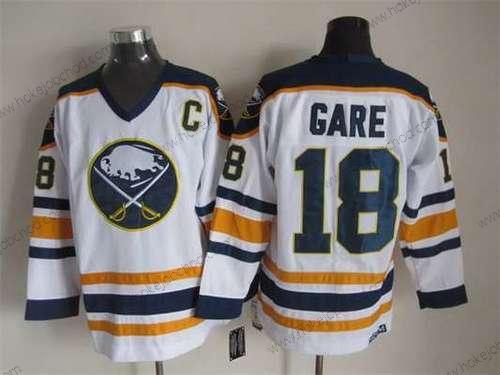 Muž Buffalo Sabres #18 Danny Gare 1983-84 Bílý CCM Vintage Dres