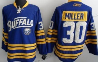 Muž Buffalo Sabres #30 Ryan Miller Modrý Alternativní Dres