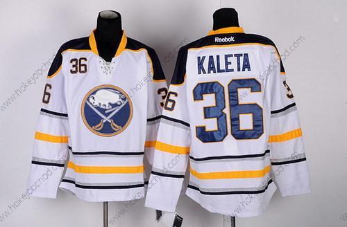 Muž Buffalo Sabres #36 Patrick Kaleta Bílý Dres