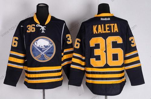 Muž Buffalo Sabres #36 Patrick Kaleta Námořnictvo Modrý Dres