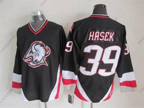 Muž Buffalo Sabres #39 Dominik Hasek 1996-97 Černá CCM Vintage Dres