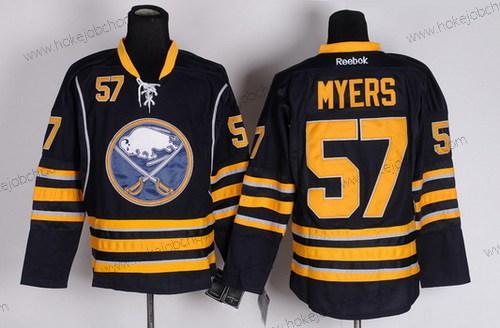 Muž Buffalo Sabres #57 Tyler Myers Námořnictvo Modrý Dres