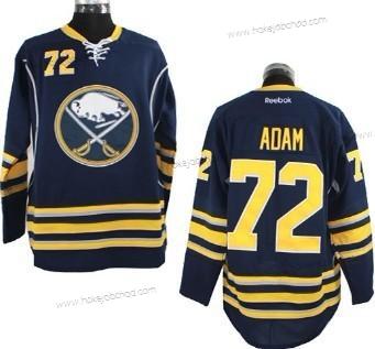 Muž Buffalo Sabres #72 Luke Adam Námořnictvo Modrý Dres