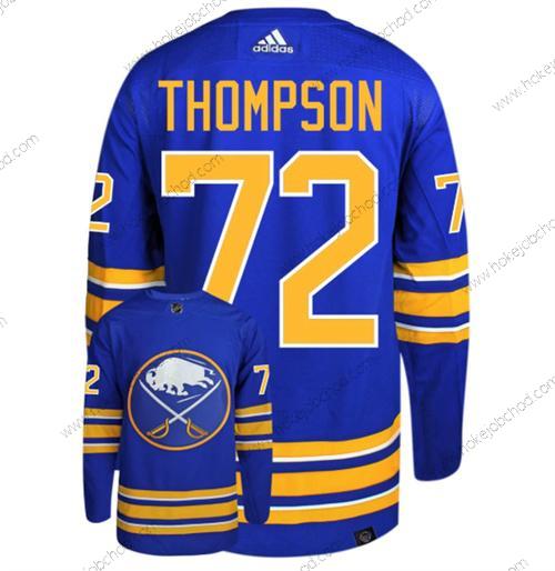 Muž Buffalo Sabres #72 Tage Thompson Modrý Sešitý Dres