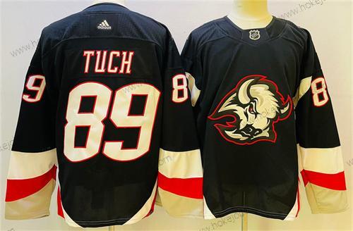 Muž Buffalo Sabres #89 Alex Tuch 2022-23 Černá Sešitý Dres