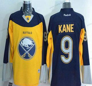 Muž Buffalo Sabres #9 Evander Kane Reebok Zlato Náhradní Premier Dres