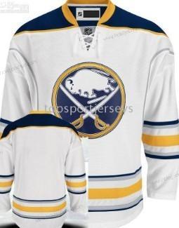 Muž Buffalo Sabres Prázdný Bílý Dres