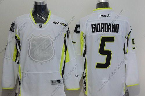 Muž Calgary Flames #5 Mark Giordano 2015 All-Star Bílý Dres