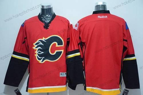 Muž Calgary Flames Prázdný Červené Dres Verze 2