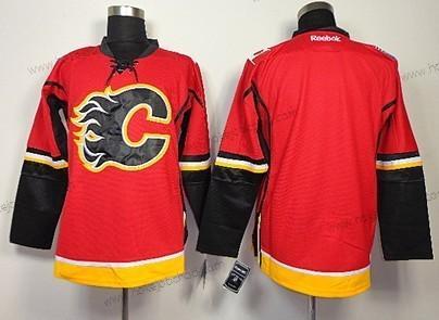 Muž Calgary Flames Prázdný Červené Dres