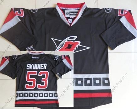 Muž Carolina Hurricanes #53 Jeff Skinner Černá Alternativní Dres