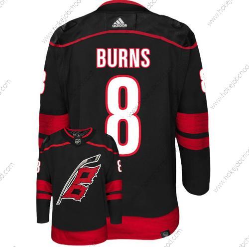 Muž Carolina Hurricanes #8 Brent Burns Černá Sešitý Dres