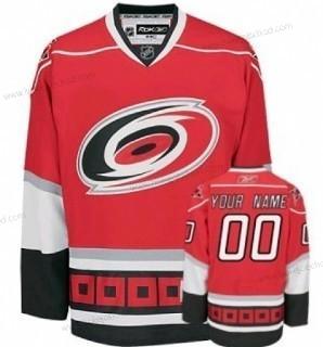 Muž Carolina Hurricanes Přizpůsobené Červené Dres