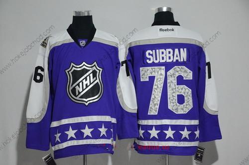 Muž Central Division Nashville Predators #76 P.K Subban Reebok Nachový 2017 NHL All-Star Sešitý Hokejový Dres