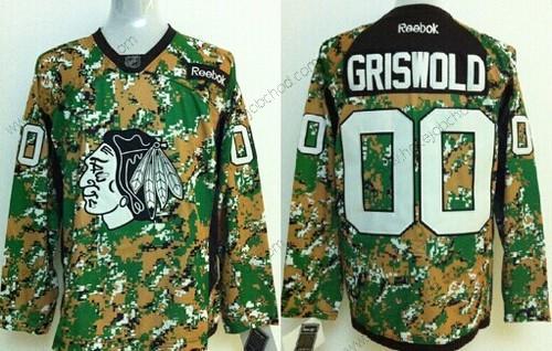 Muž Chicago Blackhawks #00 Clark Griswold 2014 Camo Dres