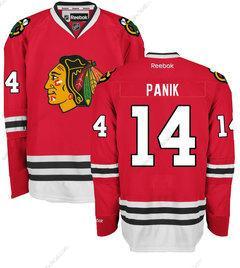 Muž Chicago Blackhawks #14 Richard Panik Domácí Červené Reebok Hokejový Dres