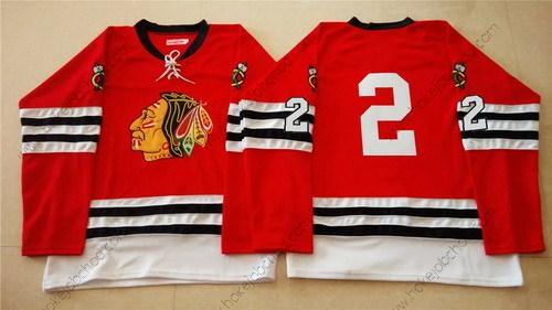 Muž Chicago Blackhawks #2 Duncan Keith 1960-61 Červené Vintage Dres