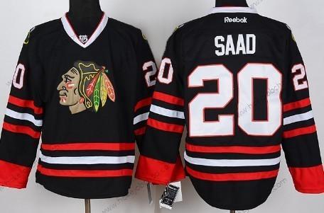 Muž Chicago Blackhawks #20 Brandon Saad Černá Dres