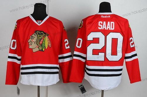 Muž Chicago Blackhawks #20 Brandon Saad Červené Dres