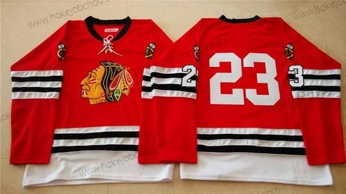 Muž Chicago Blackhawks #23 Kris Versteeg 1960-61 Červené Vintage Dres