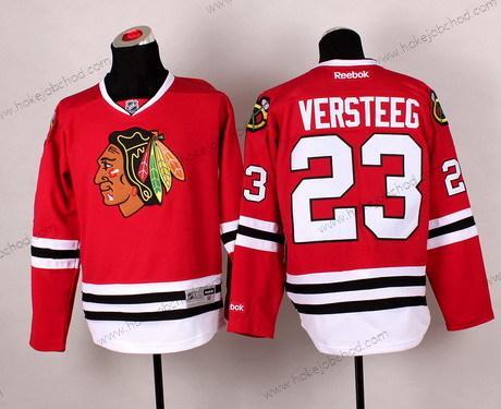 Muž Chicago Blackhawks #23 Kris Versteeg Červené Dres