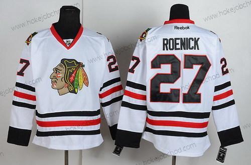 Muž Chicago Blackhawks #27 Jeremy Roenick Bílý Dres