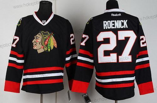 Muž Chicago Blackhawks #27 Jeremy Roenick Černá Dres