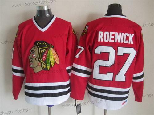 Muž Chicago Blackhawks #27 Jeremy Roenick Červené Retro CCM Dres