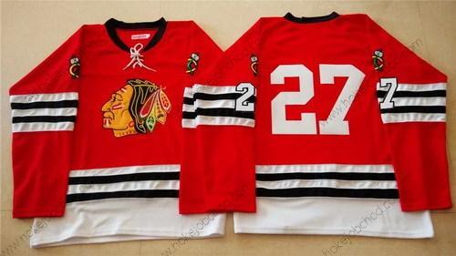 Muž Chicago Blackhawks #27 Johnny Oduya 1960-61 Červené Vintage Dres