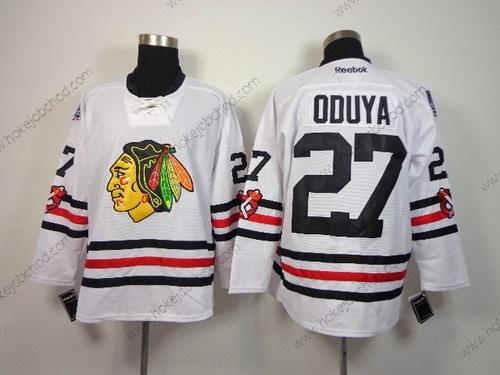 Muž Chicago Blackhawks #27 Johnny Oduya 2015 Zimní Klasický Bílý Dres