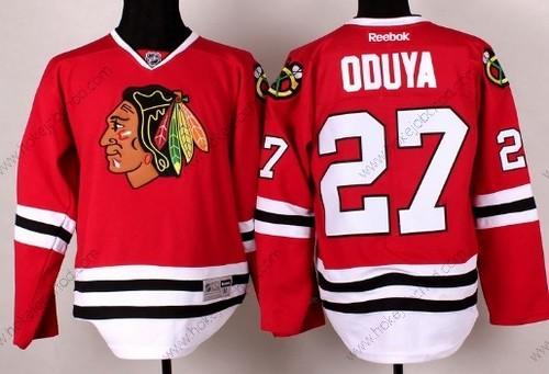 Muž Chicago Blackhawks #27 Johnny Oduya Červené Dres