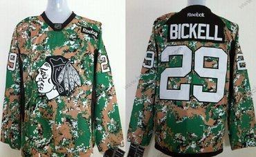 Muž Chicago Blackhawks #29 Bryan Bickell 2014 Camo Dres