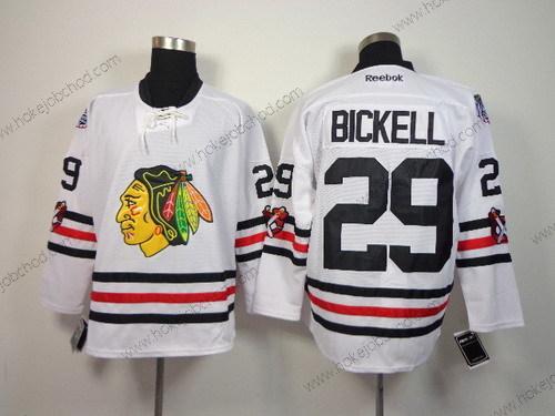 Muž Chicago Blackhawks #29 Bryan Bickell 2015 Zimní Klasický Bílý Dres