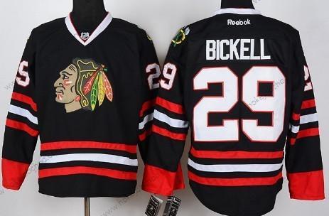 Muž Chicago Blackhawks #29 Bryan Bickell Černá Dres