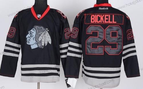 Muž Chicago Blackhawks #29 Bryan Bickell Černá Ice Dres