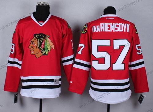 Muž Chicago Blackhawks #57 Trevor Van Riemsdyk 2014 Červené Dres