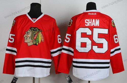 Muž Chicago Blackhawks #65 Andrew Shaw Červené Dres