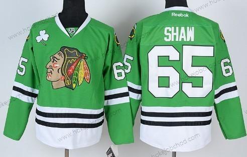 Muž Chicago Blackhawks #65 Andrew Shaw Zelená Dres